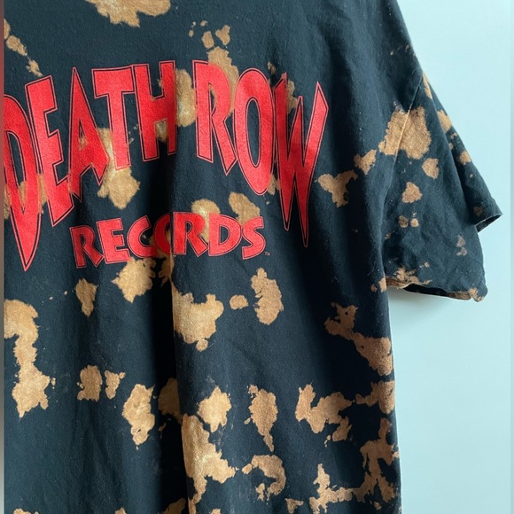Death Row Records Tie dye cotton Tee - Picture 8 of 8